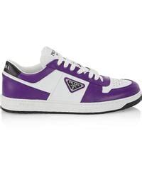 prada man sneakers|purple prada sneakers for men.